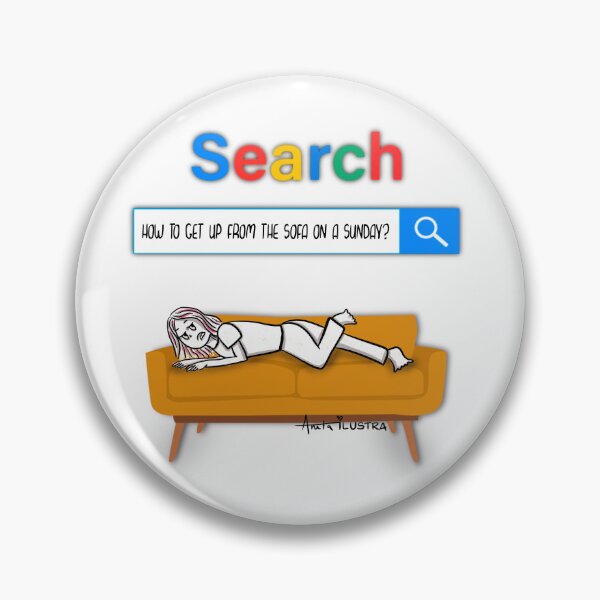 Item preview, How to get up from the sofe on a sunday? designed and sold by anitagarciast.