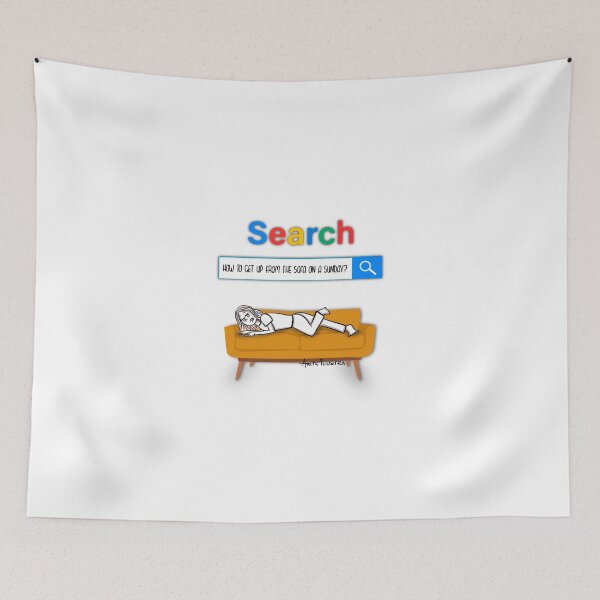 Item preview, How to get up from the sofe on a sunday? designed and sold by anitagarciast.