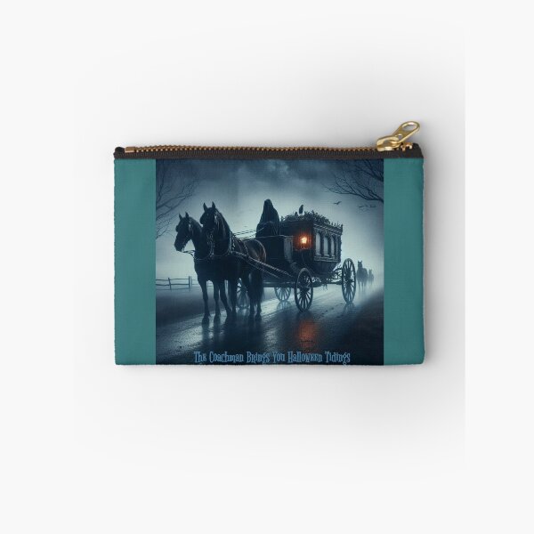Item preview, The Coachman Brings You Halloween Greetings designed and sold by Halifaxartguy.