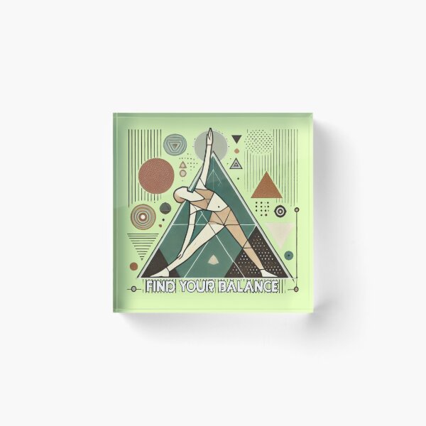 Item preview, Yoga Posture- Triangle Pose (Trikonasana) designed and sold by Rajasekar.