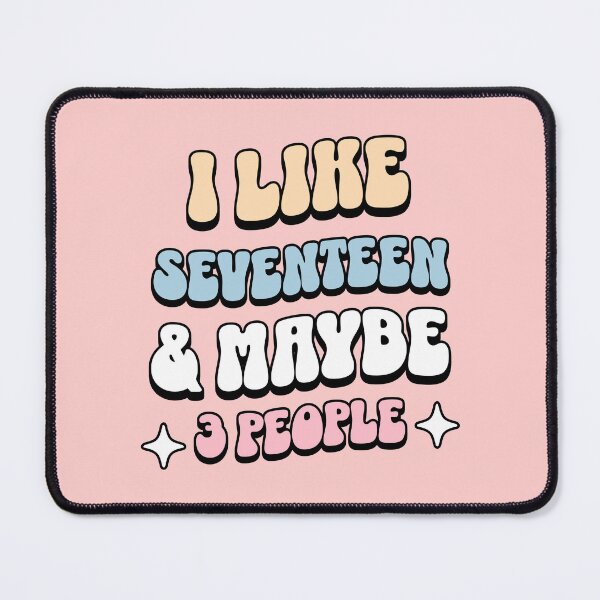 Item preview, I like svt seventeen and maybe 3 people pastel typography carat Morcaworks designed and sold by Morcawork.