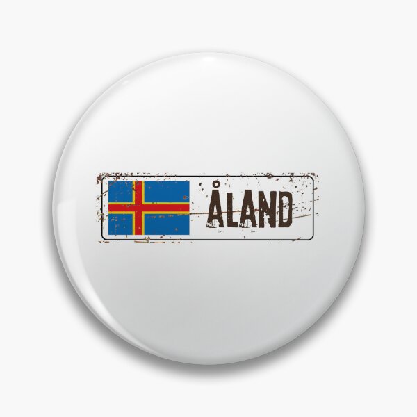 Item preview, Flag of Åland designed and sold by jeshands.