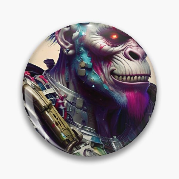 Item preview, Cyber Ape - Sci Fi Art concept designed and sold by Delerat7.