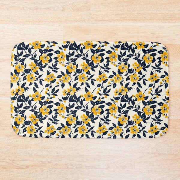 Item preview, Yellow Black Leaves Texture designed and sold by wonderpix.