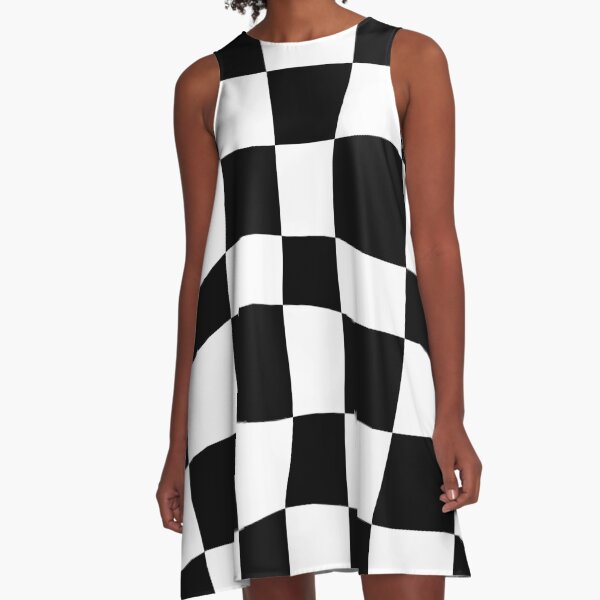 Fashion Art - 1106 - Extra Large (Unlimited Chex - 3D Fashion) A-Line Dress