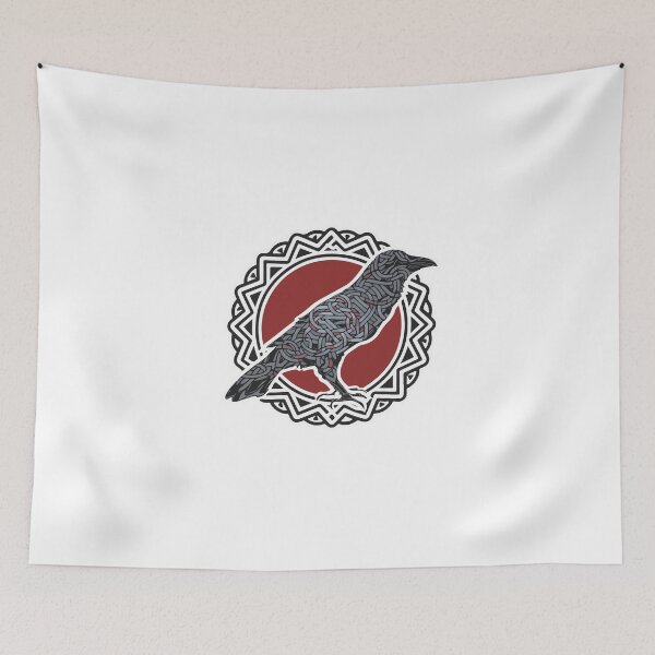 Item preview, Norse Raven Knotwork Design designed and sold by NiftyWrx.