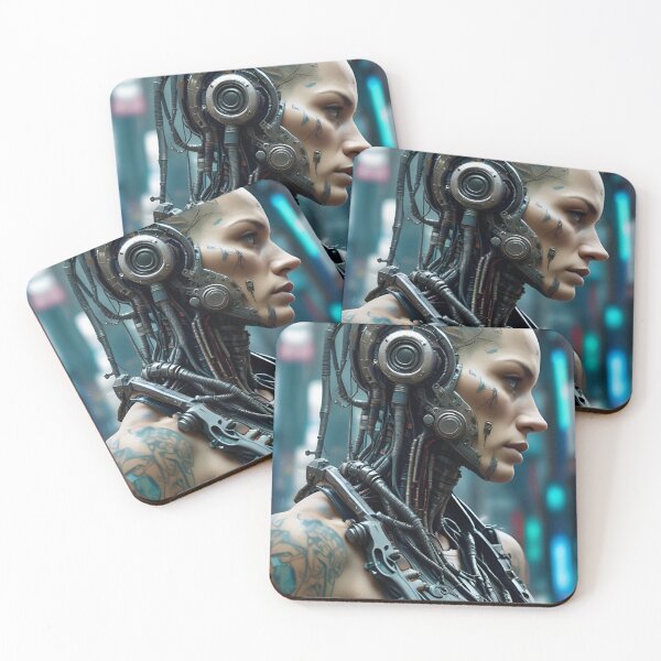 Item preview, More than Machine - Sci Fi Art concept designed and sold by Delerat7.