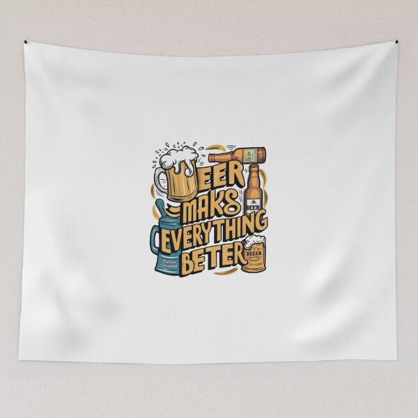 Item preview, Beer Make Everything Better  designed and sold by Dem0r.