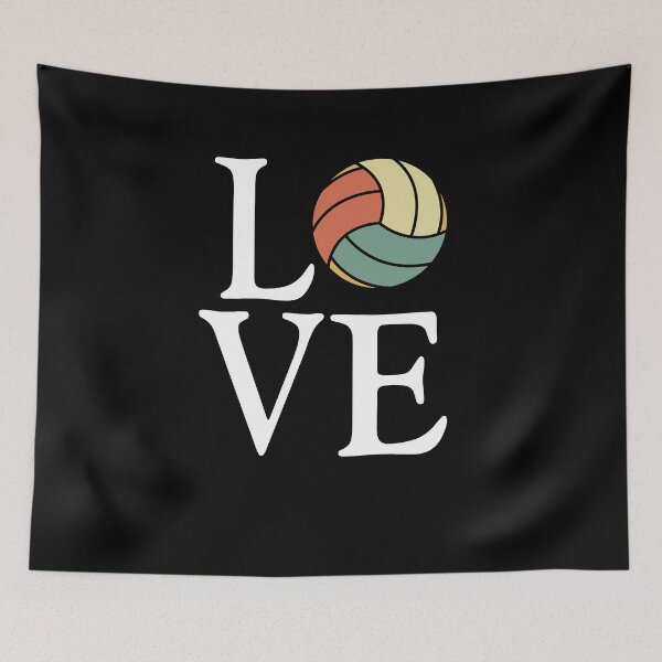 Item preview, Volleyball Love - Vintage Sport Ball Design designed and sold by Basti09.