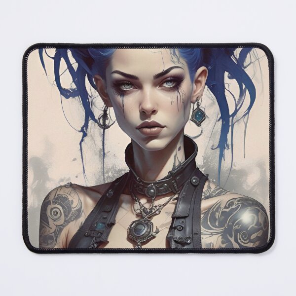 Item preview, Rhapsody in Blue - Sci Fi Art concept designed and sold by Delerat7.
