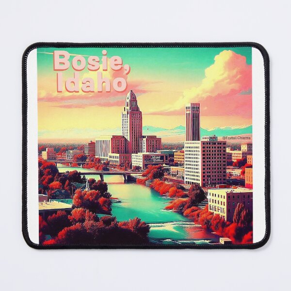Item preview, Visiting State Capitals - Boise, Idaho designed and sold by It's By Shan.
