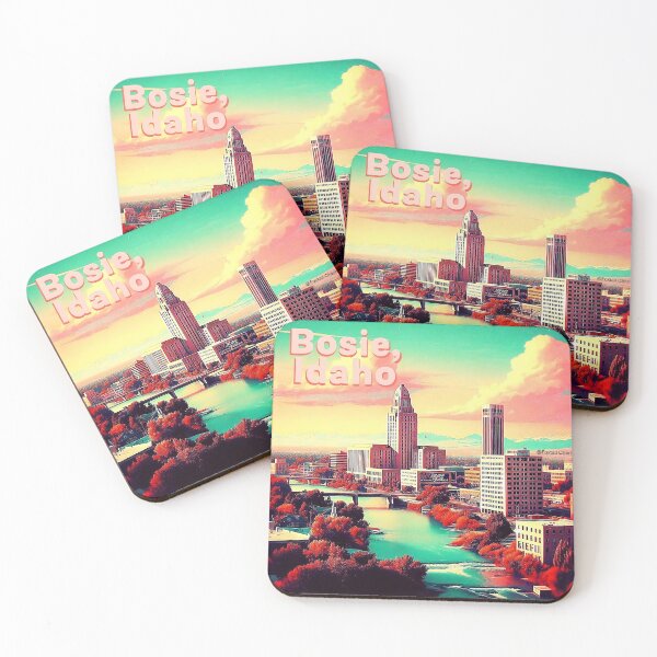Item preview, Visiting State Capitals - Boise, Idaho designed and sold by Red Studios.