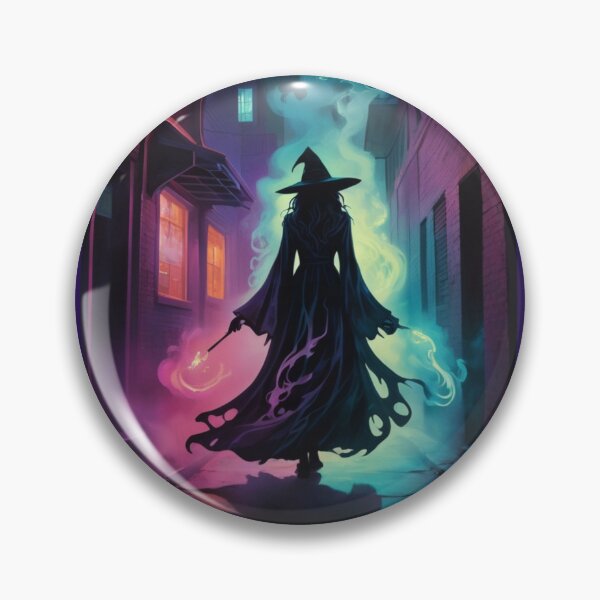 Item preview, The Mysterious Witch on Enigmatic Alley designed and sold by KilianSzmid.