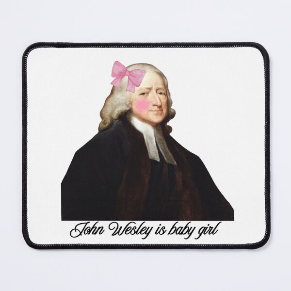 Item preview, John Wesley is baby girl designed and sold by SeminaryGirlies.