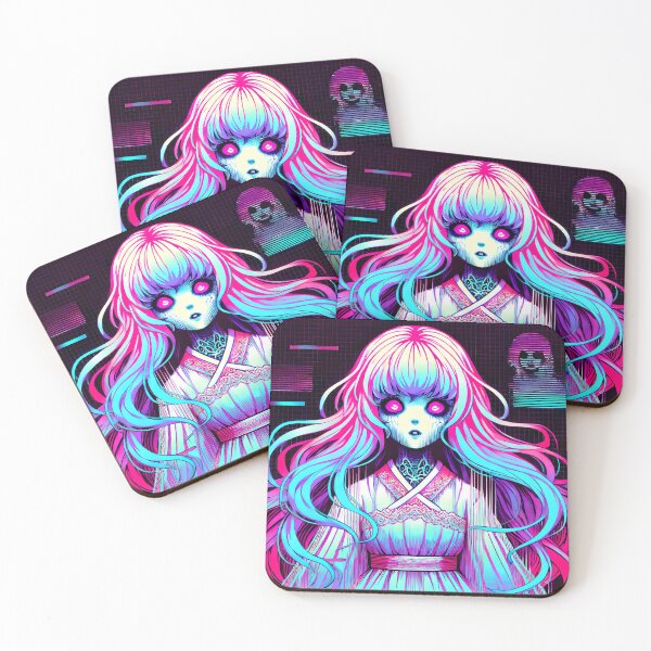 Item preview, Ethereal Glitch - Anime Ghost Girl designed and sold by Static-Theory.
