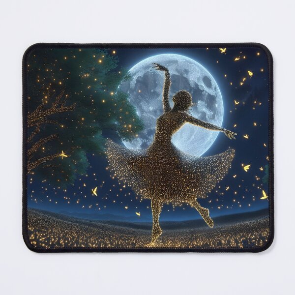 Item preview, Dancer Made of Lights, Ai Generated Art designed and sold by ACC .