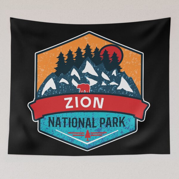 Artikelvorschau, Zion National Park entworfen und verkauft von Nature-Book.