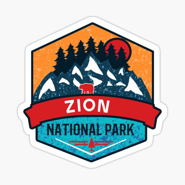 Vista previa del artículo con la obra «Parque Nacional Zion», diseñado y vendido por Nature-Book.