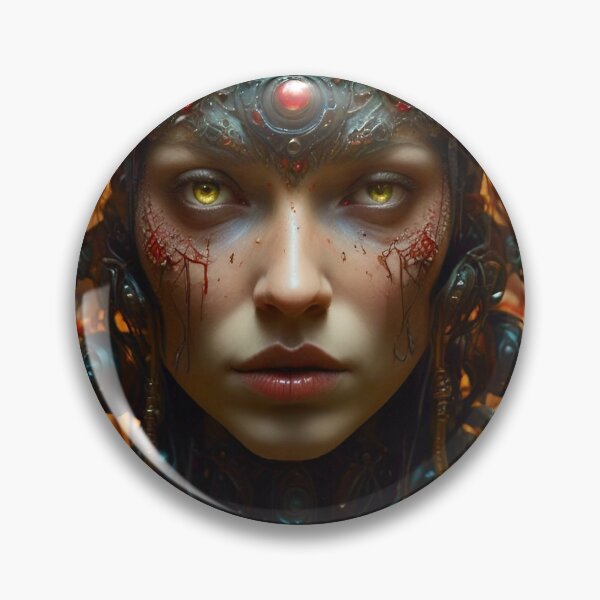Item preview, Bio Punk Queen - Dark Fantasy Art concept designed and sold by Delerat7.