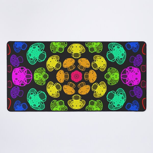 Item preview, Cursed Kaleidoscope - Rainbow Mushrooms designed and sold by FinapplePudding.