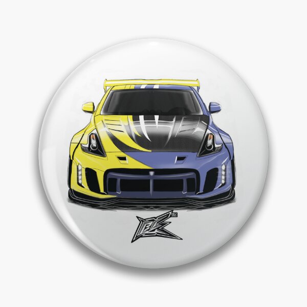 Item preview, 370z tribal yellow purple  designed and sold by NaquashM.