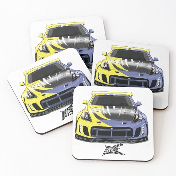 Item preview, 370z tribal yellow purple  designed and sold by NaquashM.