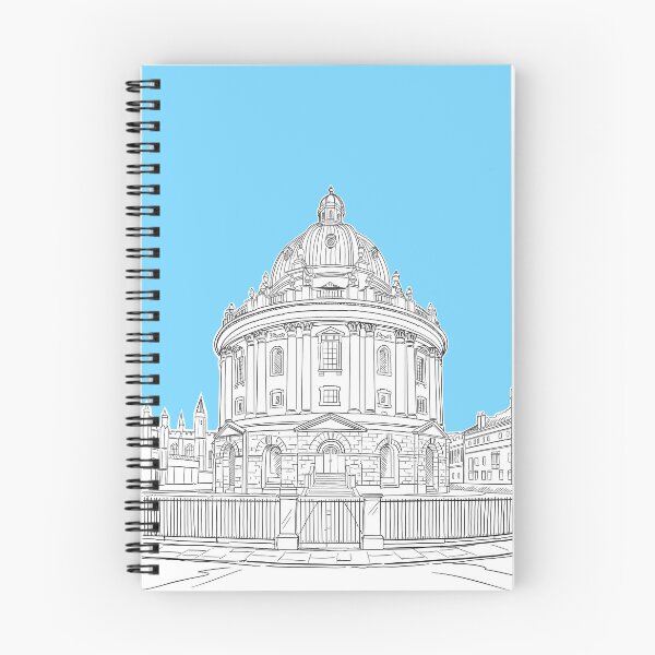 Item preview, Bodleian Library Oxford Illustration designed and sold by Adam Regester.