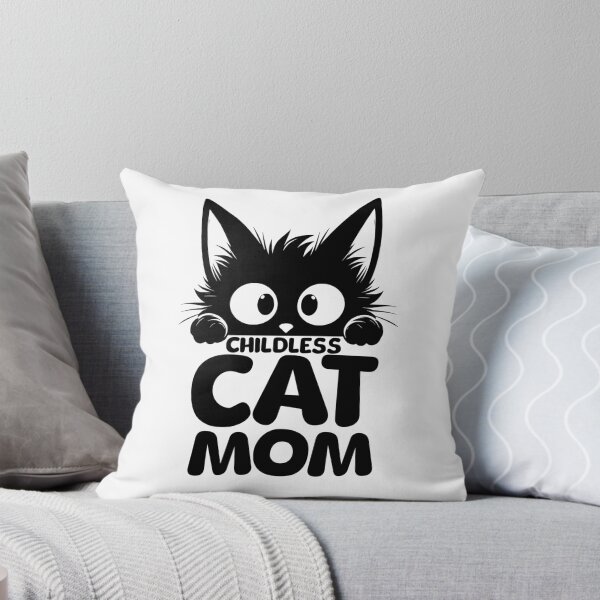 Item preview, Childless Cat Mom designed and sold by VariousGoodies.