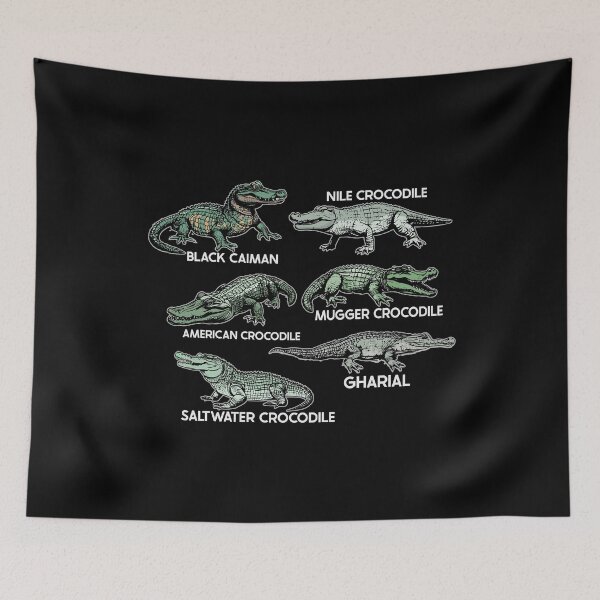 Item preview, Nile Crocodile Species Kids Gharial Mugger Crocodile designed and sold by DSWShirts.