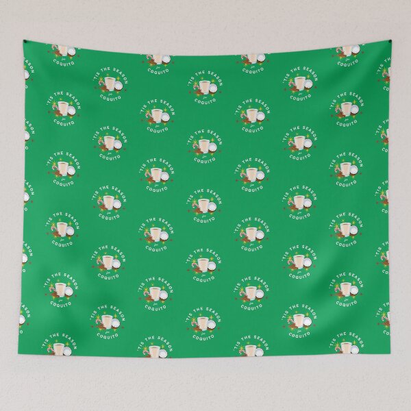 Item preview, Coquito Season (Green) designed and sold by Caring Hearts.