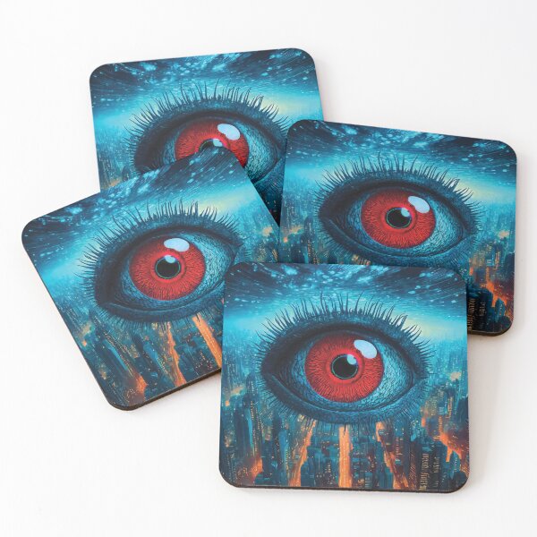 Item preview, A monster big scary red eye design. designed and sold by HEMRO.