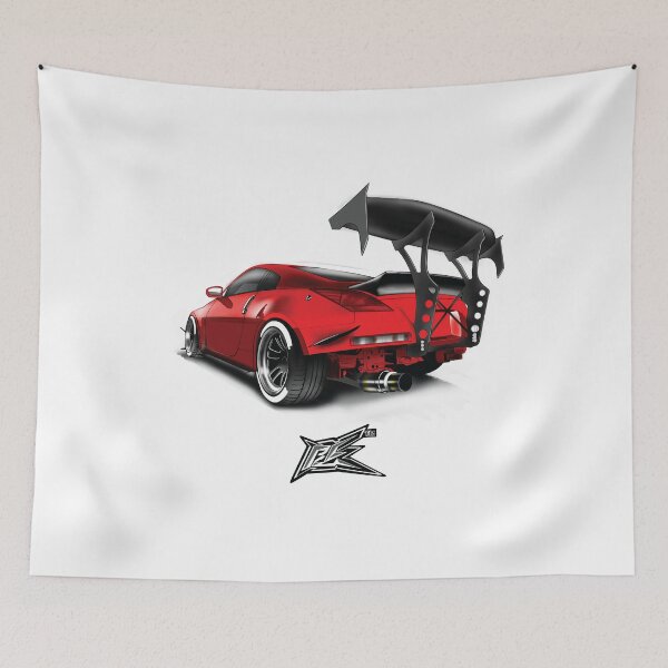 Item preview, 350z rear big wing red designed and sold by NaquashM.