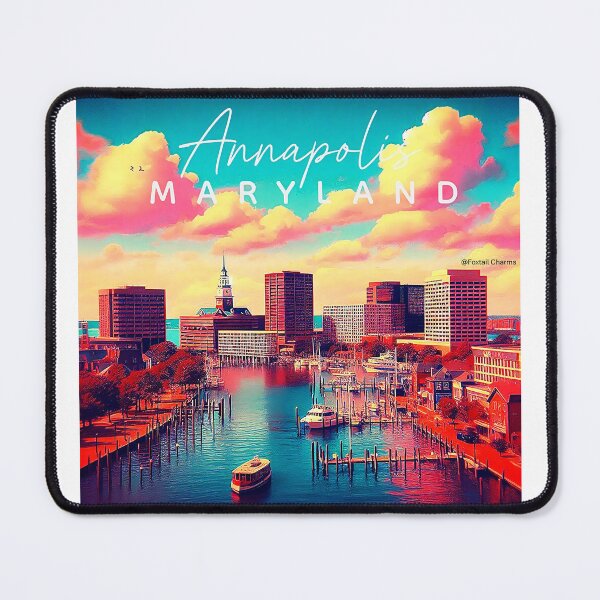 Item preview, Visiting State Capitals - Annapolis, Maryland designed and sold by It's By Shan.