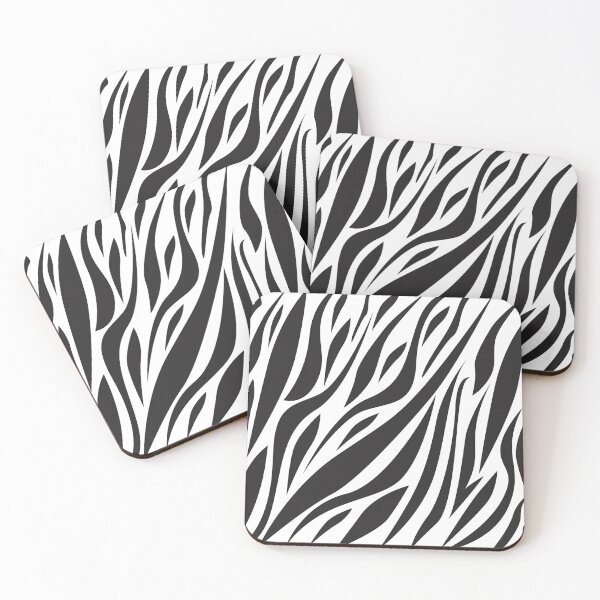 Item preview, Black and white zebra patterns designed and sold by Wolagno.