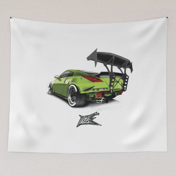 Item preview, 350z rear big wing green  designed and sold by NaquashM.