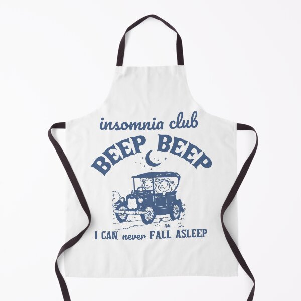 Item preview, Insomnia Club Beep Beep I Can Never Fall Asleep designed and sold by TocaLuna.