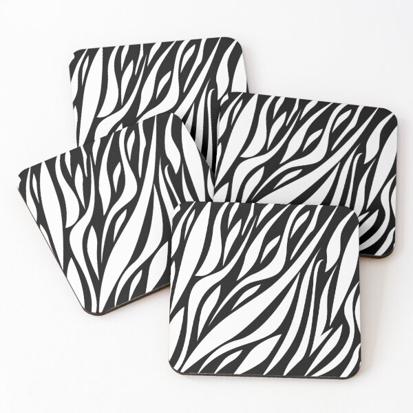 Item preview, Black and white zebra patterns designed and sold by Wolagno.