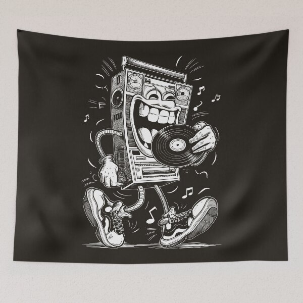 Item preview, Music Cartoon  – Vintage Underground Comix Style" designed and sold by paulo silveira.