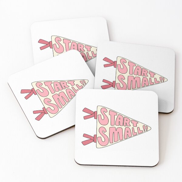 Item preview, Start Small Pink Pennant designed and sold by GraceMakes03.