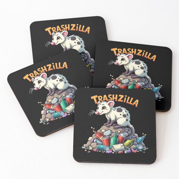 Item preview, Trashzilla Cute Possum Design for Eco Lovers designed and sold by Hananiah Merch.