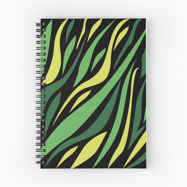 Item preview, Green zebra patterns designed and sold by Wolagno.