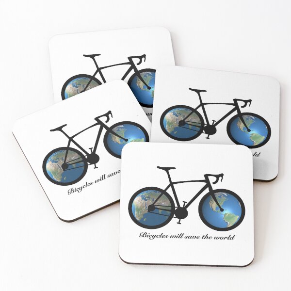 Item preview, Bicycles Will Save the World designed and sold by thebigleebowski.