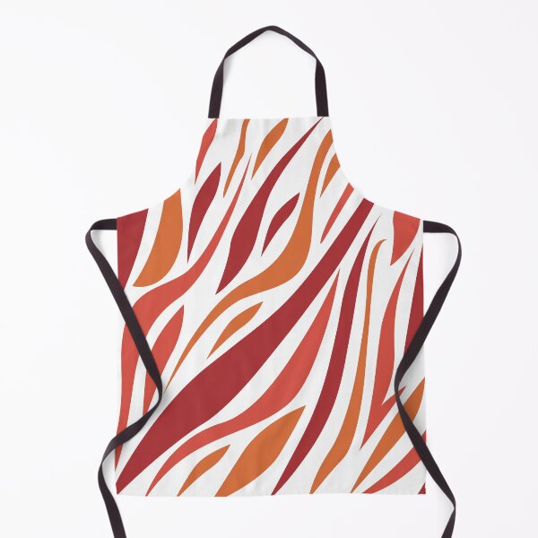 Item preview, Red zebra patterns designed and sold by Wolagno.