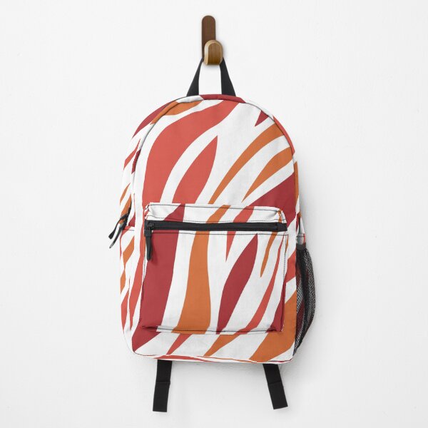 Item preview, Red zebra patterns designed and sold by Wolagno.