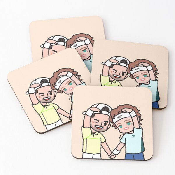 Item preview, Andrey Rublev with Grigor Dimitrov designed and sold by ourhappyface.
