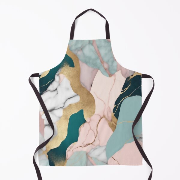 Item preview, Pink, Green, White, and Turquoise Marble Pattern – Vibrant Abstract Marble Illustration for Fashion, Home Décor, and Accessories designed and sold by 21 Dragonflies.
