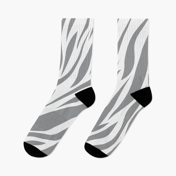 Item preview, Grey zebra patterns designed and sold by Wolagno.