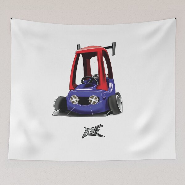 Item preview, kids toycar stanced purple red  designed and sold by NaquashM.