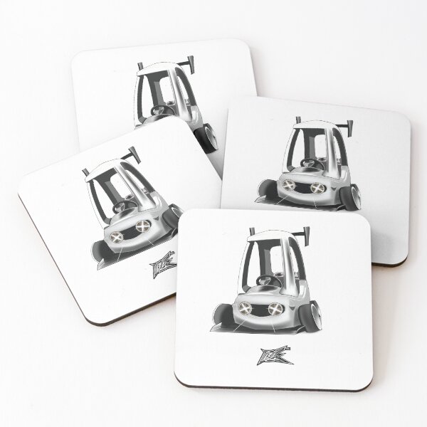 Item preview, kids toycar stanced white  designed and sold by NaquashM.