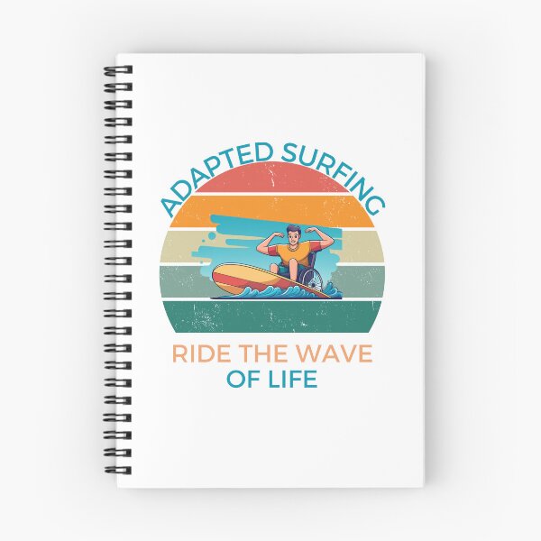 Item preview, Adapted Surf inclusive design, "Ride the wave of life" designed and sold by StyleFused.